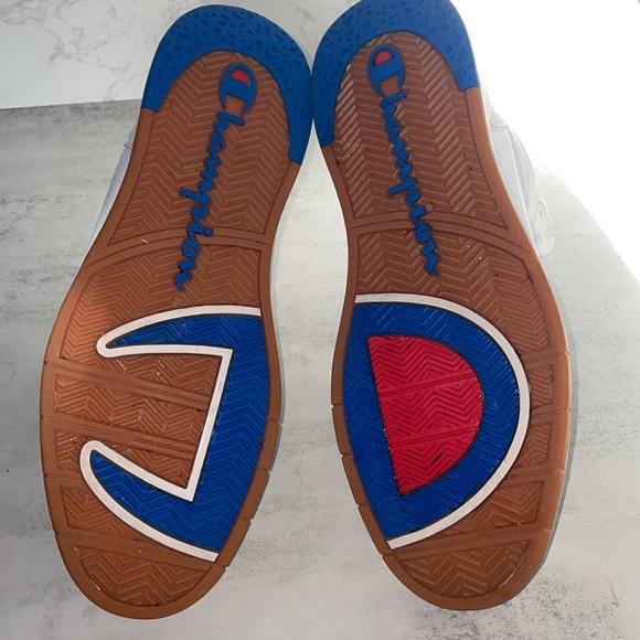 MENS White Champion Sneakers - Picture 6 of 6